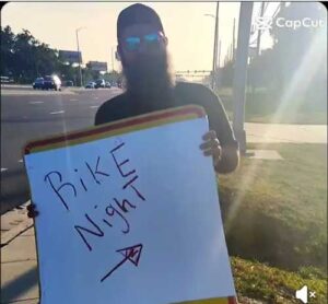 Bike night at WingHouse